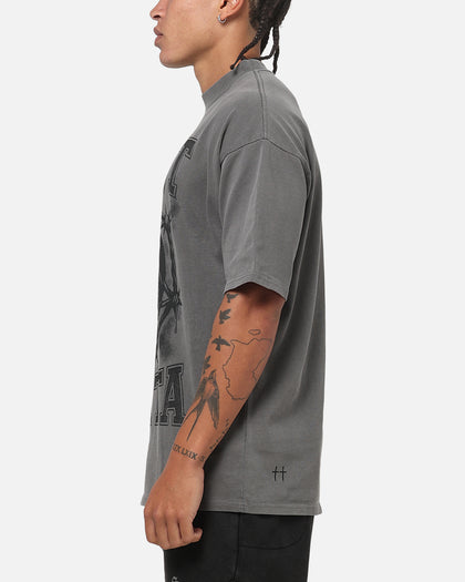 Saint Morta Blood Sport T-Shirt Washed Charcoal