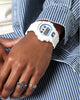 G Shock DW6900HDS-7D Watch White/Blue