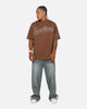 Saint Morta Pearl Script T-Shirt Washed Brown