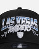 New Era Las Vegas Raiders 'Band Arch' 9FORTY A-Frame Snapback Black/Official Team Color