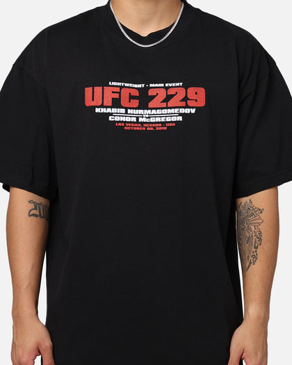 UFC By 73Studio Khabib Nurmagomedov vs. Conor McGregor  229 Card T-Shirt Black