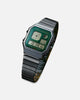 Casio A130WE-3ADF Silver/Green