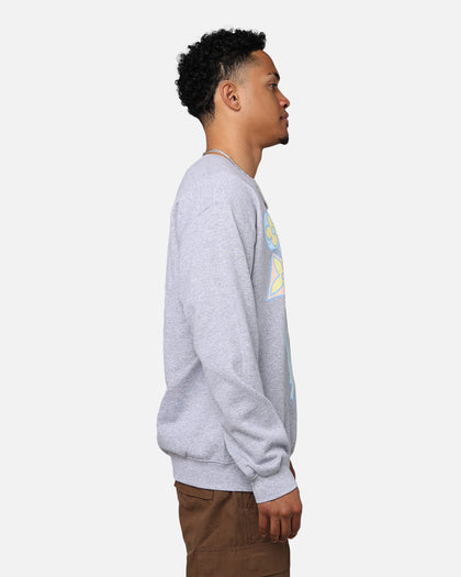 Secret Club Flower Crewneck Ash