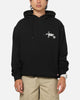 S Double Roots Dot Hoodie Black