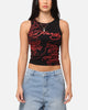 Ed Hardy Women's Dragon Tank Black/Red