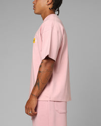 Loiter Hybrid Premium T-Shirt Dusty Pink