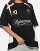 Represent Star Football Top Jet Black
