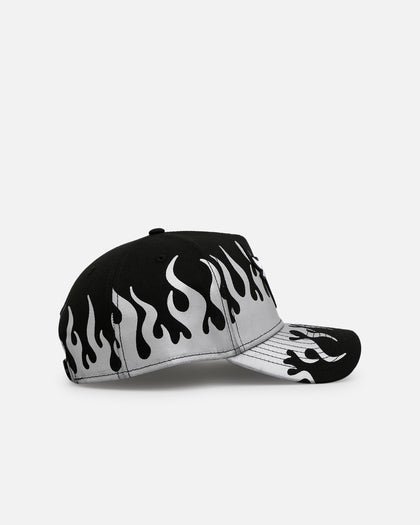 New Era Chicago Bulls 'Metallic Flames' 9FORTY A-Frame Snapback Black/Silver