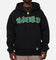 X-Large Mark Zip Through Hoodie Black