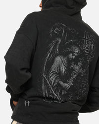 Saint Morta Crossbearer Zip Hoodie Black