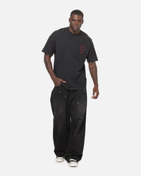 Saint Morta Requiem Boxy T-Shirt Washed Black