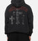 Saint Morta Graves Boxy Hoodie Washed Black