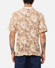 XXIII Resort Knit Button Up Shirt Tan/Cream