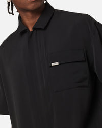 Carré Exceptional Pocket Oversized Shirt Black