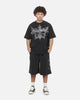 Saint Morta Devotion Boxy T-Shirt Washed Black