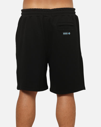 Bleacher Athletic Cronulla-Sutherland Sharks NRL 1908 Track Shorts Black