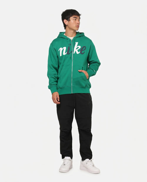 Nike Sportswear Club Fleece Full-Zip Hoodie Malachite Green