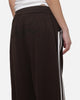 Adidas Women's Graphic Loose Sweat Pants Brown