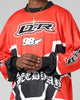 Loiter Thrill Racing Long Sleeve T-Shirt Red