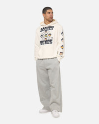 New Era New York Yankees Looney Tunes Hoodie Light Beige
