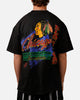 Culture Kings Chicago Blackhawks Vintage T-Shirt Black Acidwash