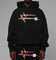Loiter Hybrid Premium Hoodie Black/Leopard