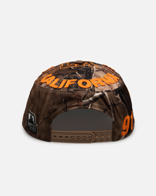 X-Large Pillbox Snapback Real Tree Camo