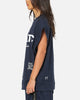 Saint Morta Athletc Cut Off Sweat T-Shirt Dark Royal