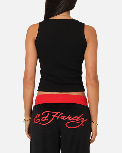 Ed Hardy Women's Stay True Tank Black