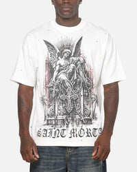 Saint Morta Paradise Boxy T-Shirt Off White