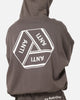 The Anti Order Reverse Logo Hoodie Charcoal Grey