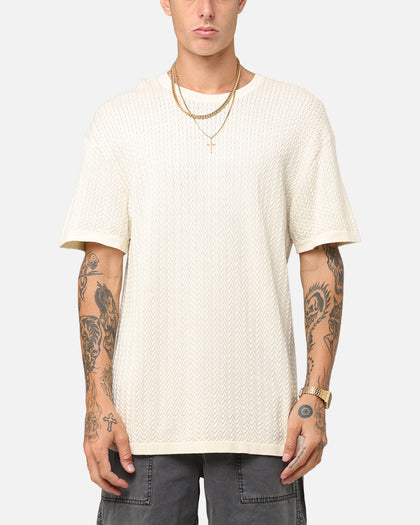 XXIII Hampton Knit T-Shirt Cream