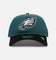 New Era Philadelphia Eagles 'Washed Truckers' 9FORTY A-Frame Trucker Snapback Official Team Color