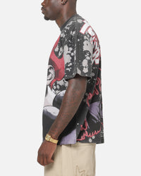 73Studio X Street Fighter Akuma All Over Print T-Shirt Black