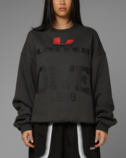 Loiter Champ Crewneck Black