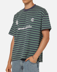 Carre Collective Stripe T-Shirt Navy Stripe