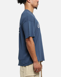 Carre Script T-Shirt Navy