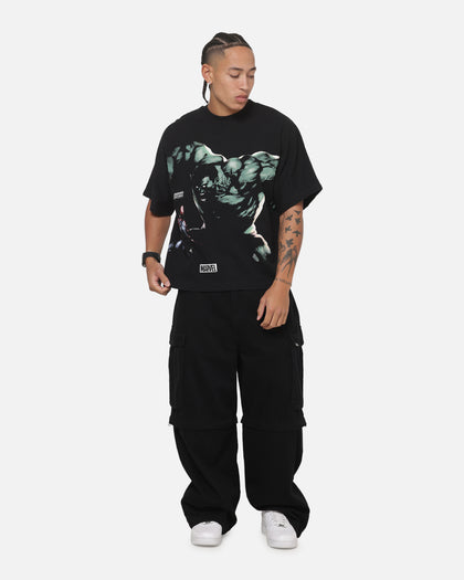 73Studio Marvel Hulk Vs Spider-Man T-Shirt Black