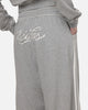 Adidas Women's Graphic Loose Sweat Pants Medium Grey Heather