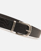Saint Morta Logo Belt Black