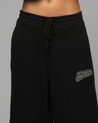 Loiter Silicone Ultra Wide Sweatpants Black