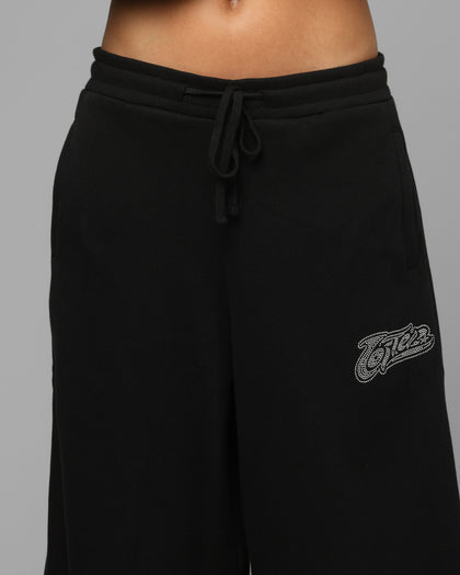 Loiter Silicone Ultra Wide Sweatpants Black