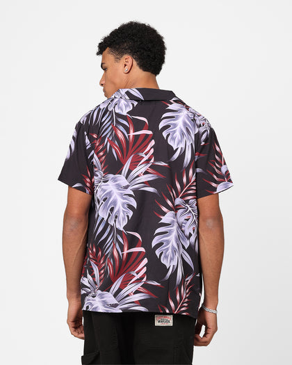 XXIII Horizon Button Up Shirt Purple/Black