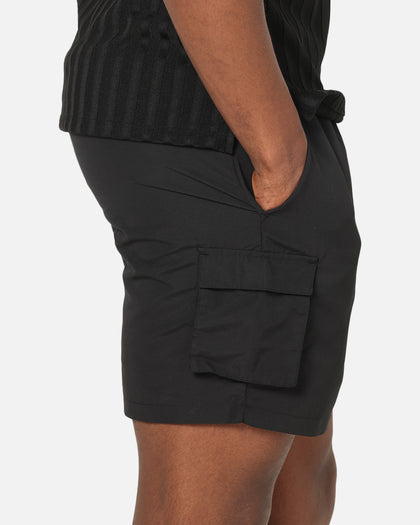 Sik Silk Cargo Swim Shorts Black