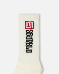S Double S Cube Mid Block Socks 3 Pack Assorted