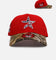 New Era Houston Astros 'Stars And Stripes' 9FORTY A-Frame Snapback Red