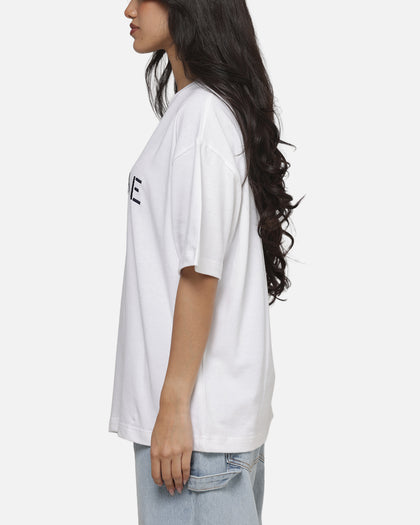 S Double Stencil Heavy Weight T-Shirt White