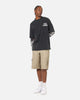 Carre Worldwide Layered Long Sleeve T-Shirt Black/Snow Camo