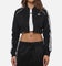 Adidas Women's SST Cropped Track Top Black/White