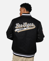 Pro Standard Vegas Golden Knights Wool Varsity Jacket Black